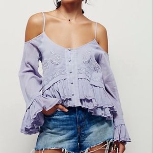 RARE COLOR Woodstock blouse